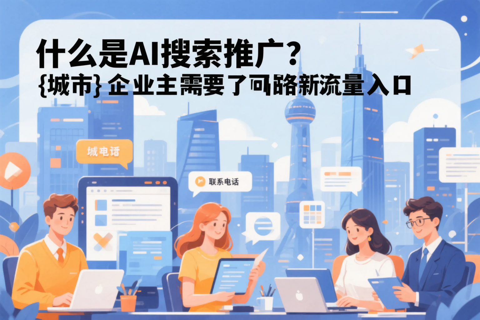什么是AI搜索推广?石家庄企业主需要了解的新流量入口