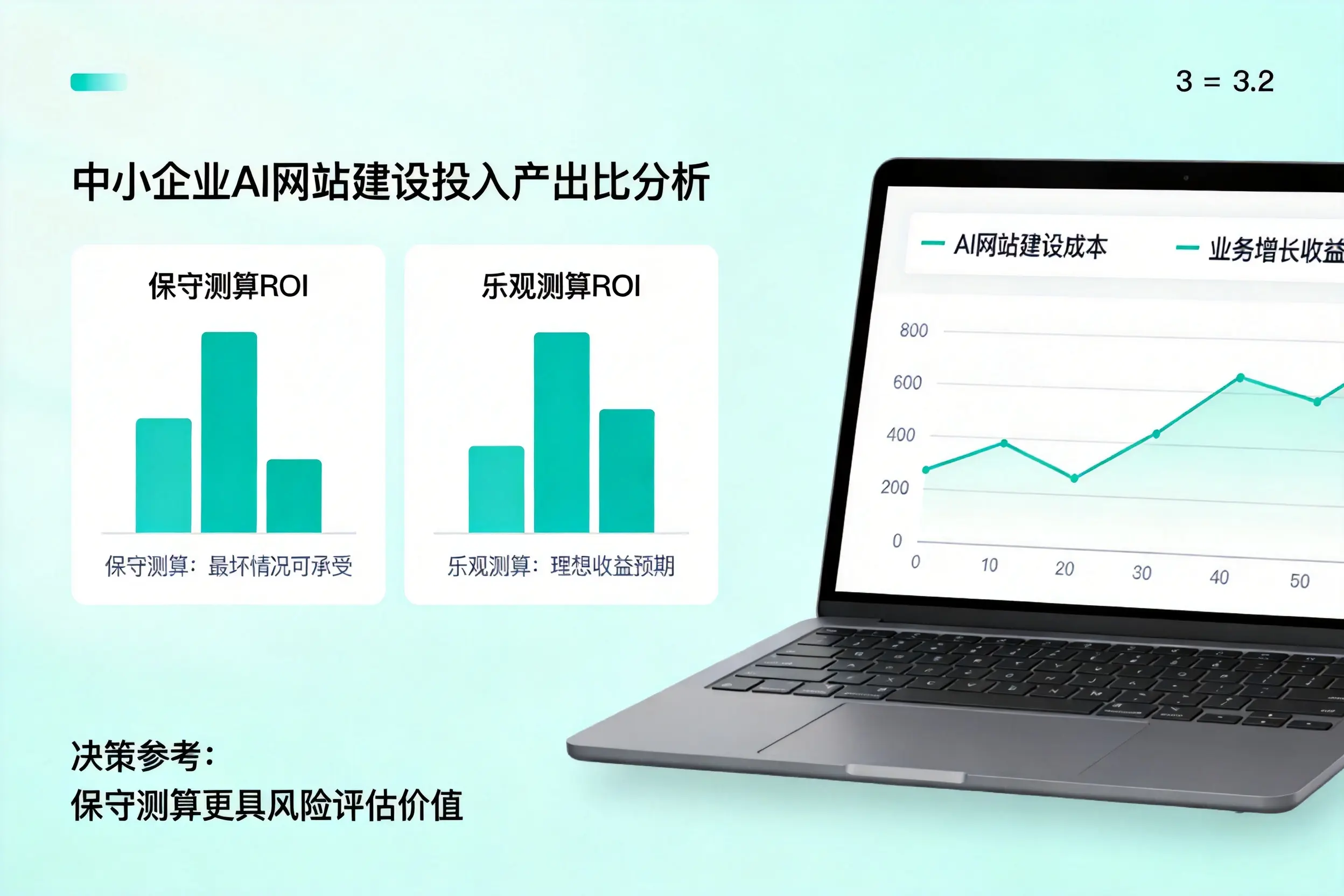 石家庄中小企业AI网站建设投入产出比怎么算?先看这份分析