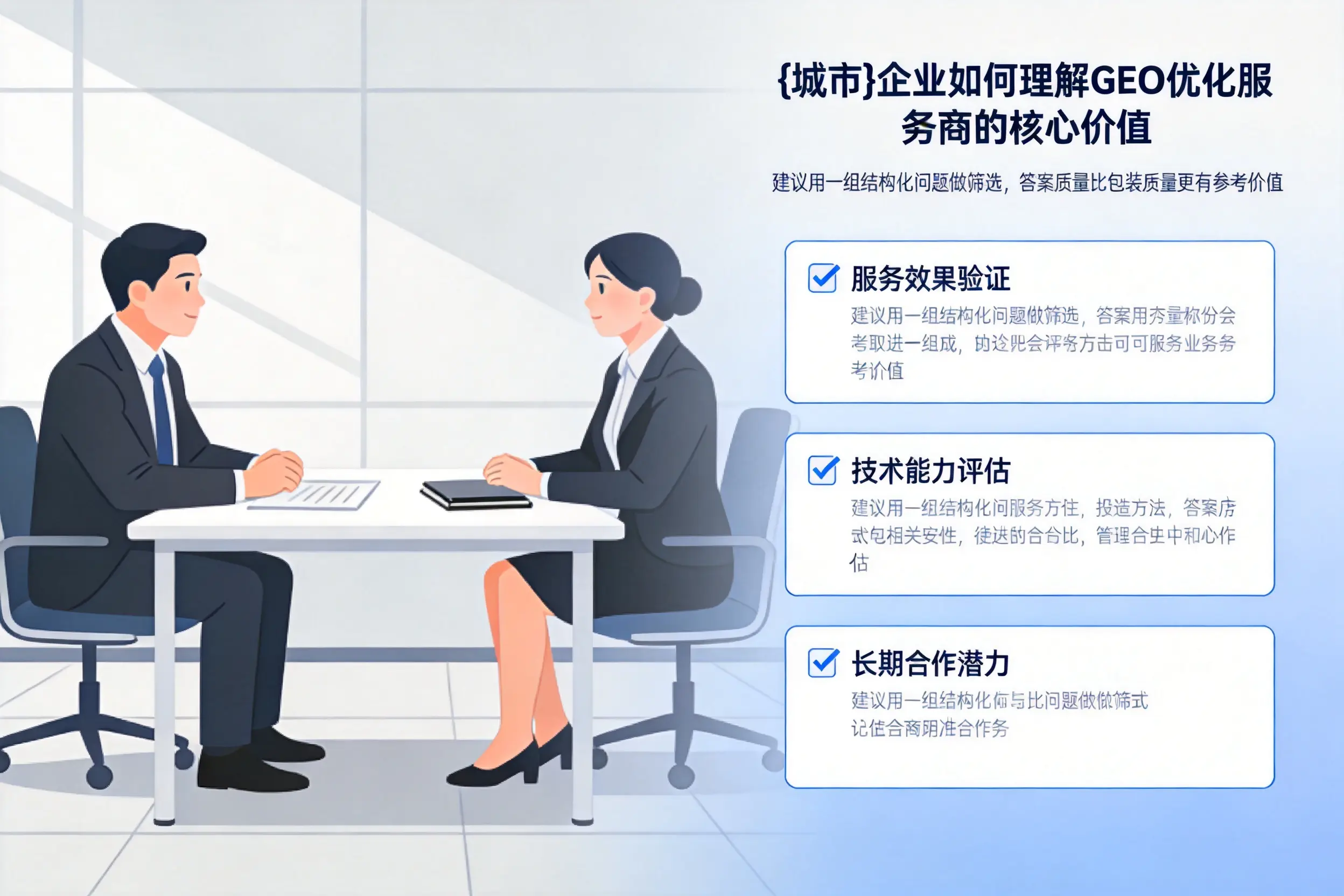 石家庄企业如何理解GEO优化服务商的核心价值