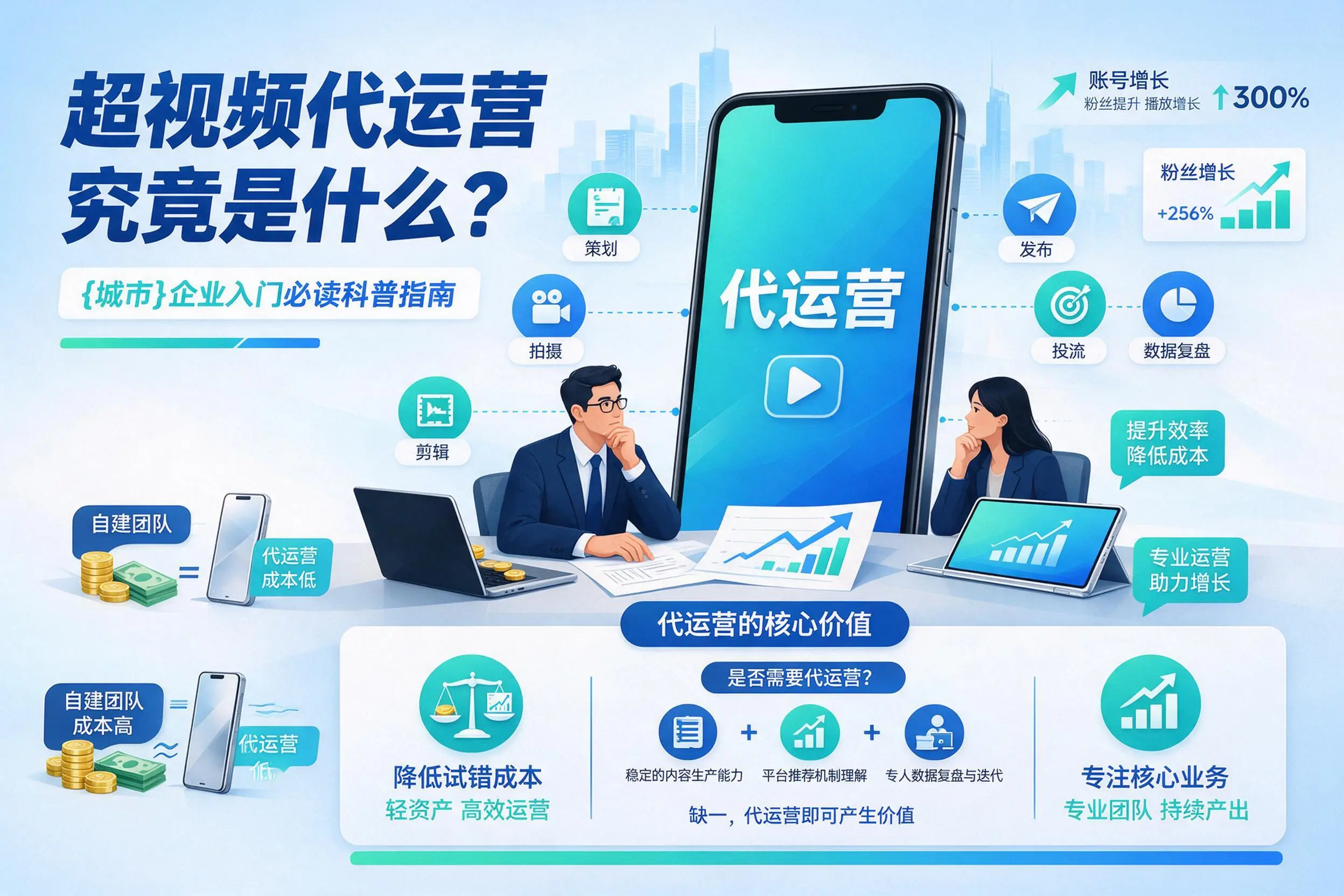 短视频代运营究竟是什么？石家庄企业入门必读科普指南