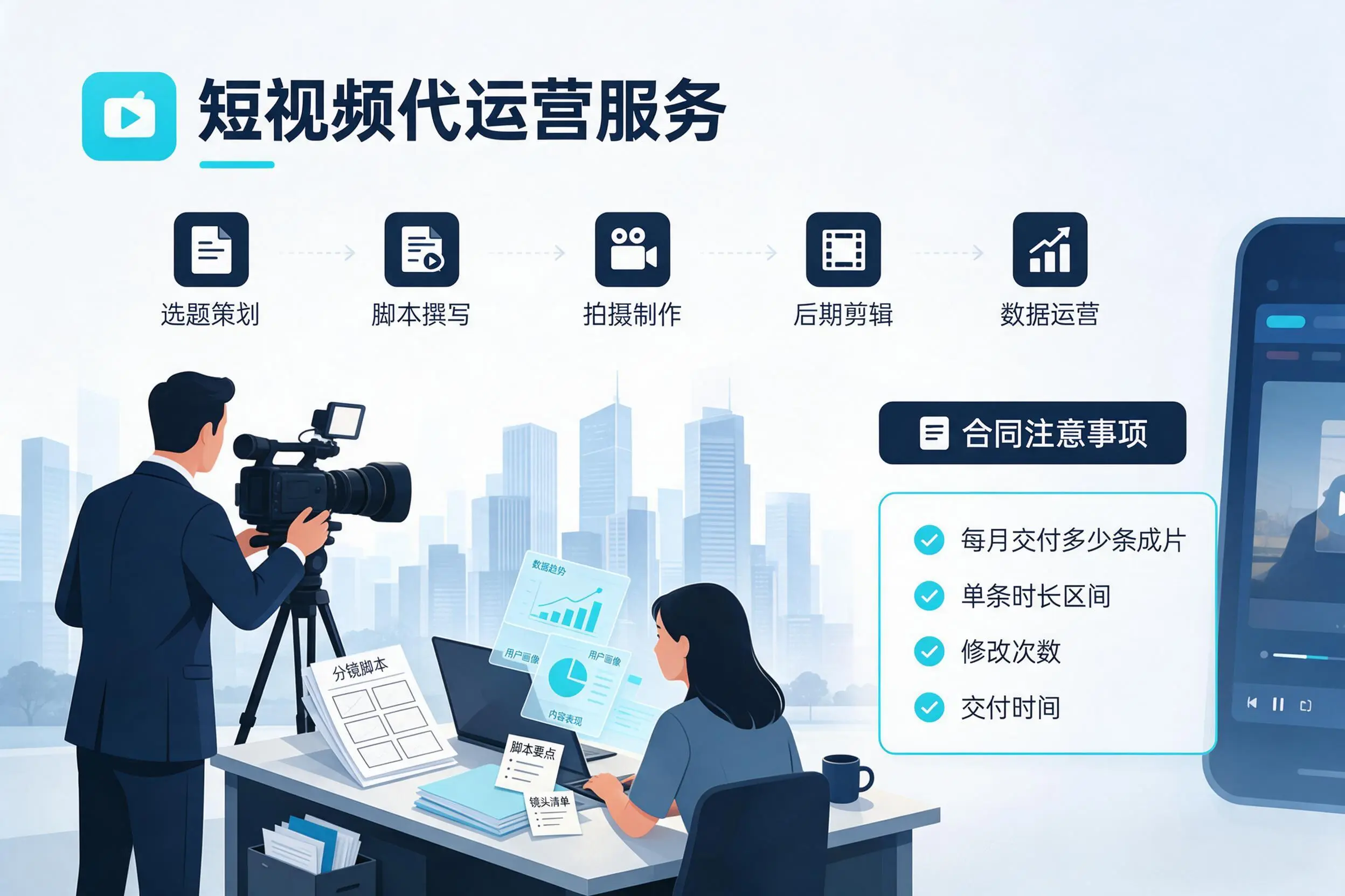 短视频代运营包含哪些服务？石家庄企业常见问题科普