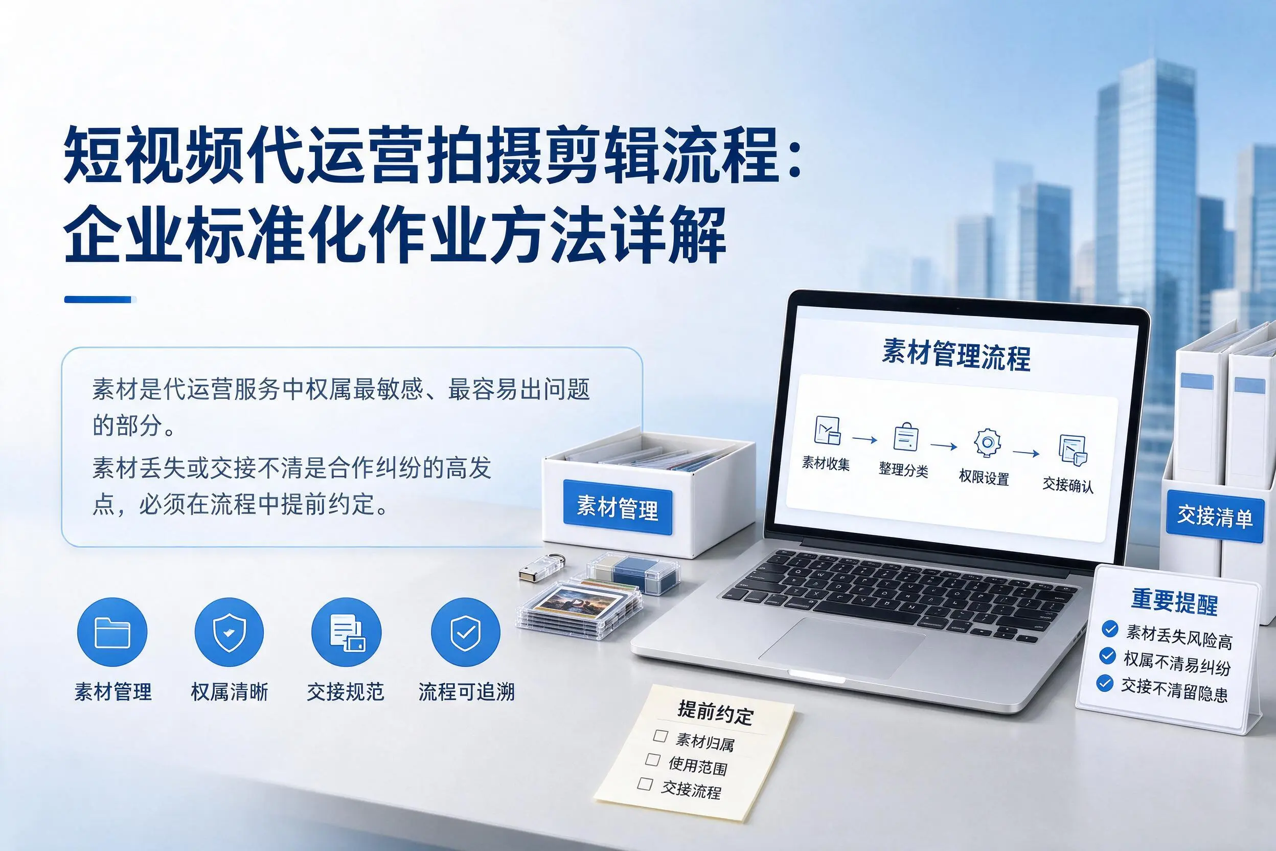 短视频代运营拍摄剪辑流程：石家庄企业标准化作业方法详解