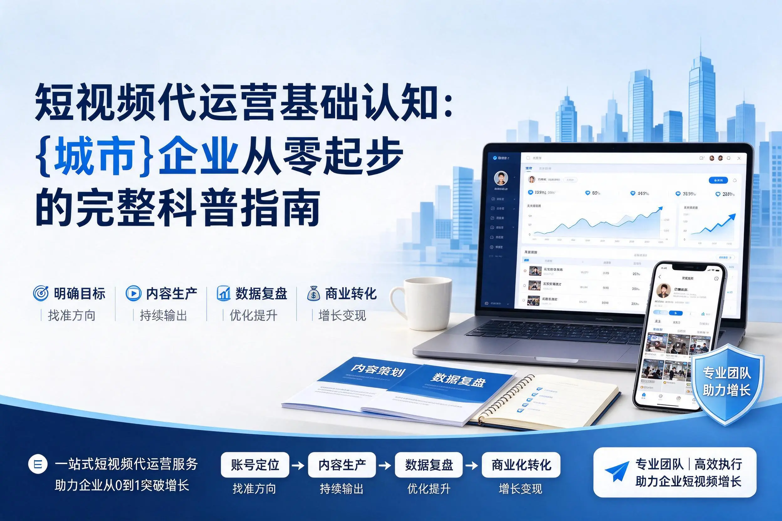 短视频代运营基础认知：石家庄企业从零起步的完整科普指南