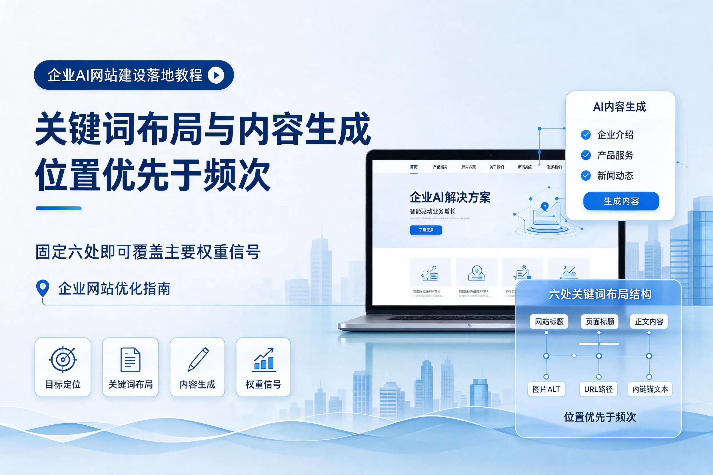 石家庄企业AI网站建设落地教程：关键词布局与内容生成